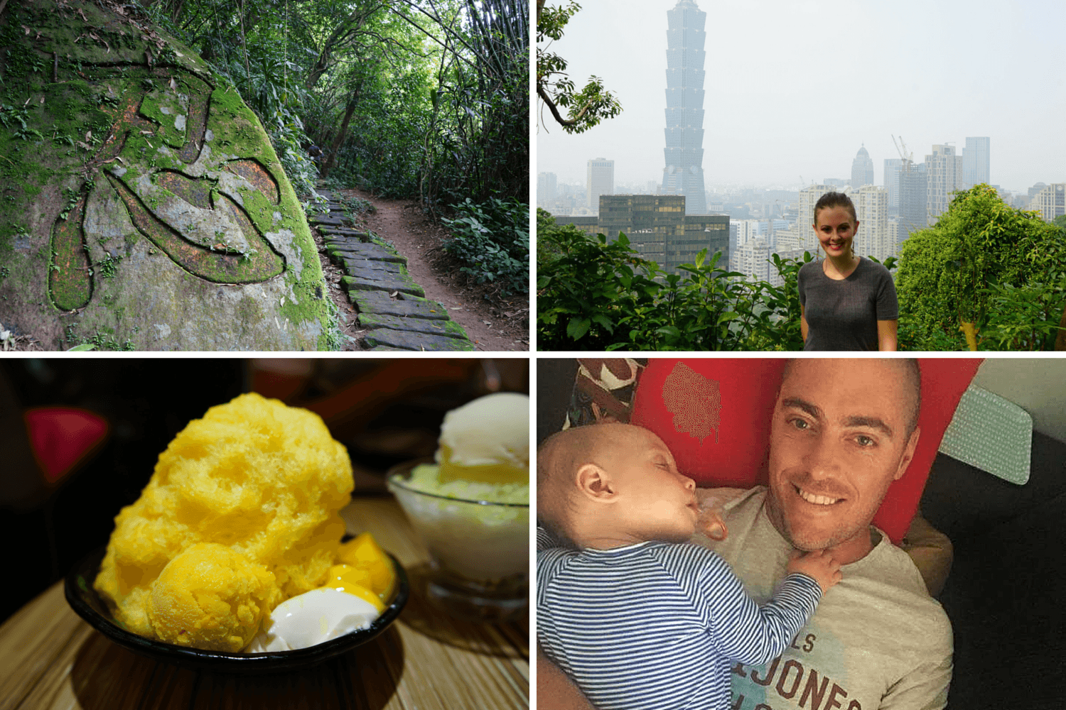 December collage of my travels