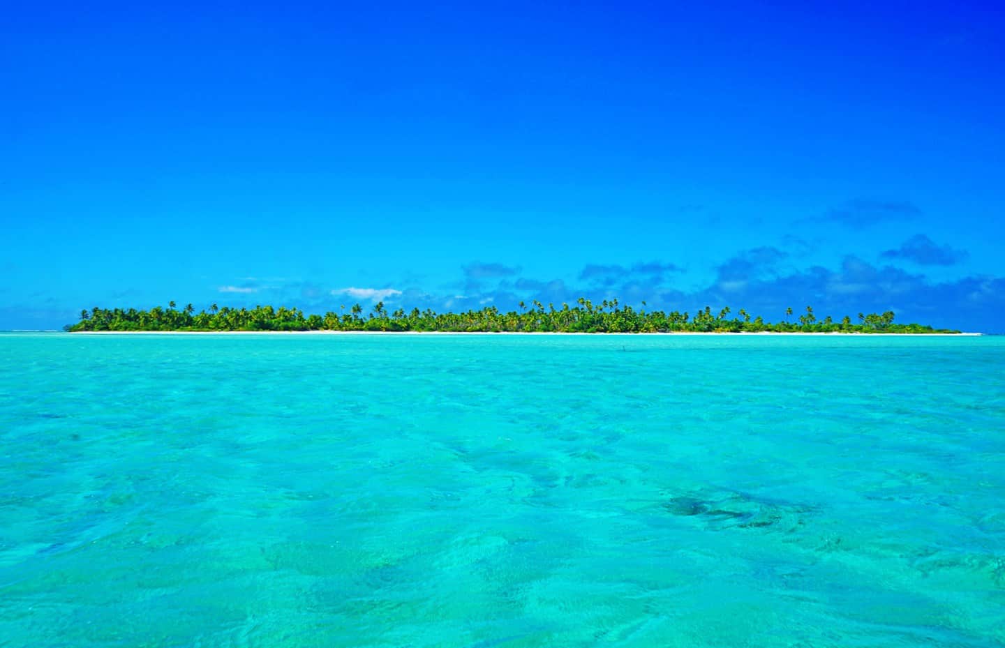 Aitutaki's lagoon