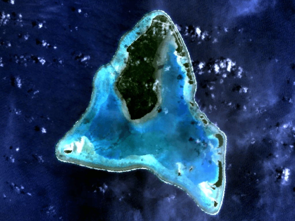 Aitutaki from above