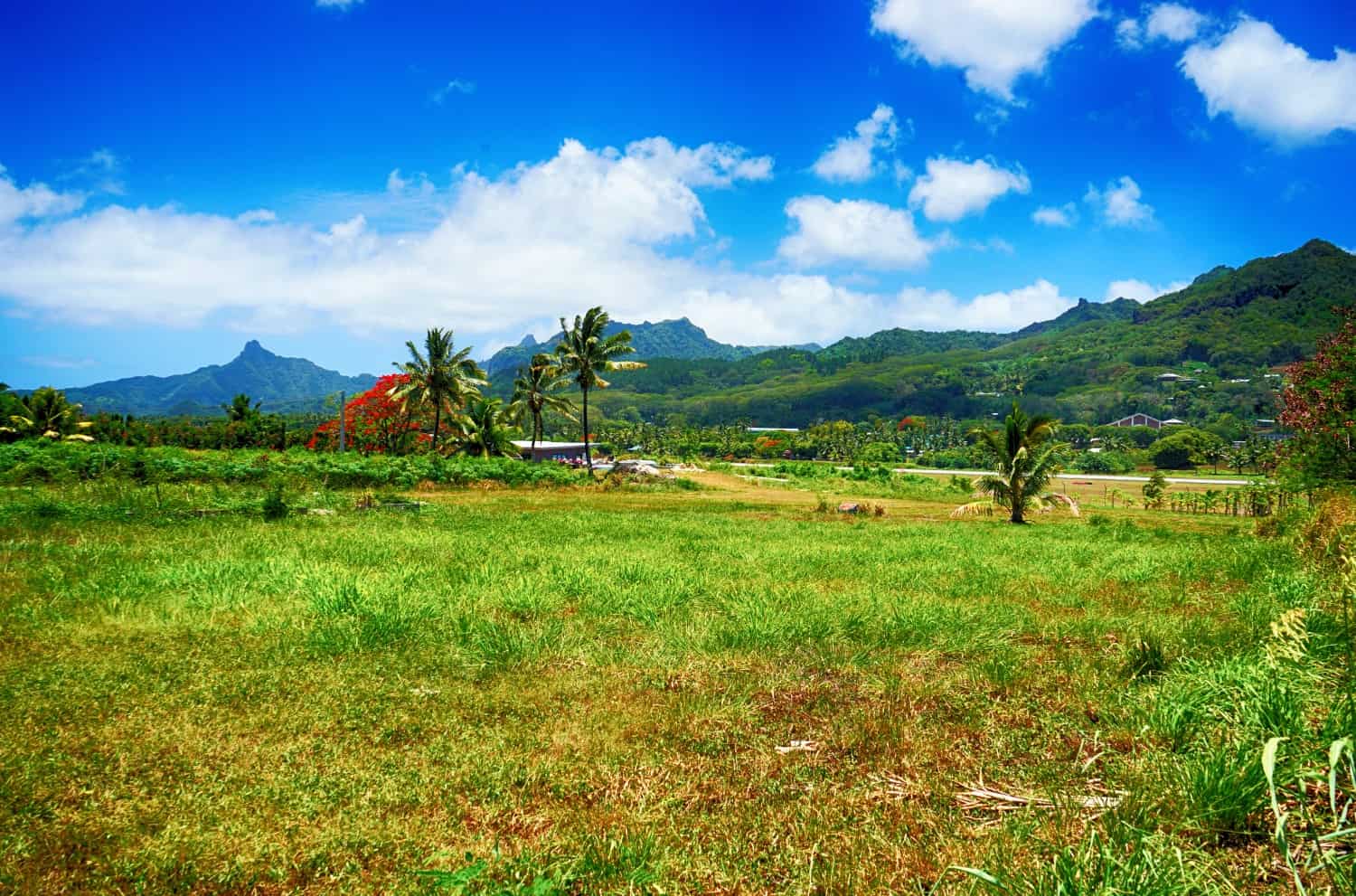 Rarotonga's airport