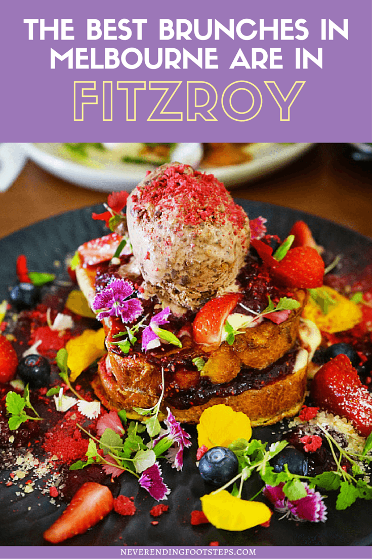 If you're heading to Melbourne, you *have* to hit up the hipster Fitzroy neighborhood while you're there! The brunches will change. your. life. 