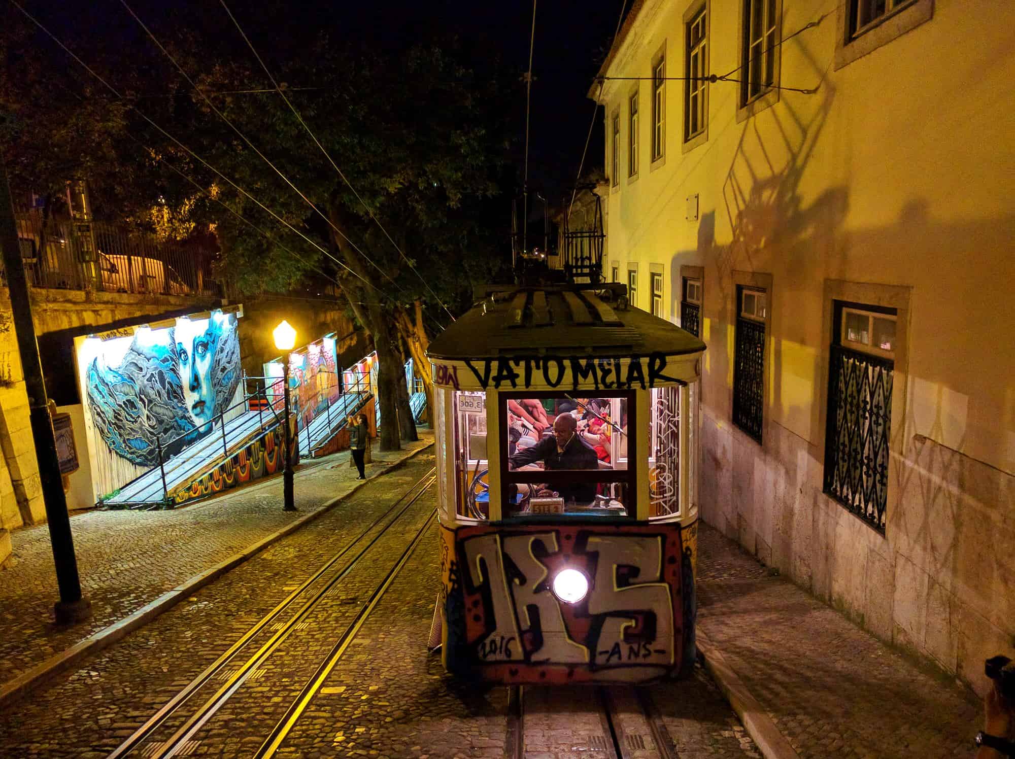 Lisbon at night