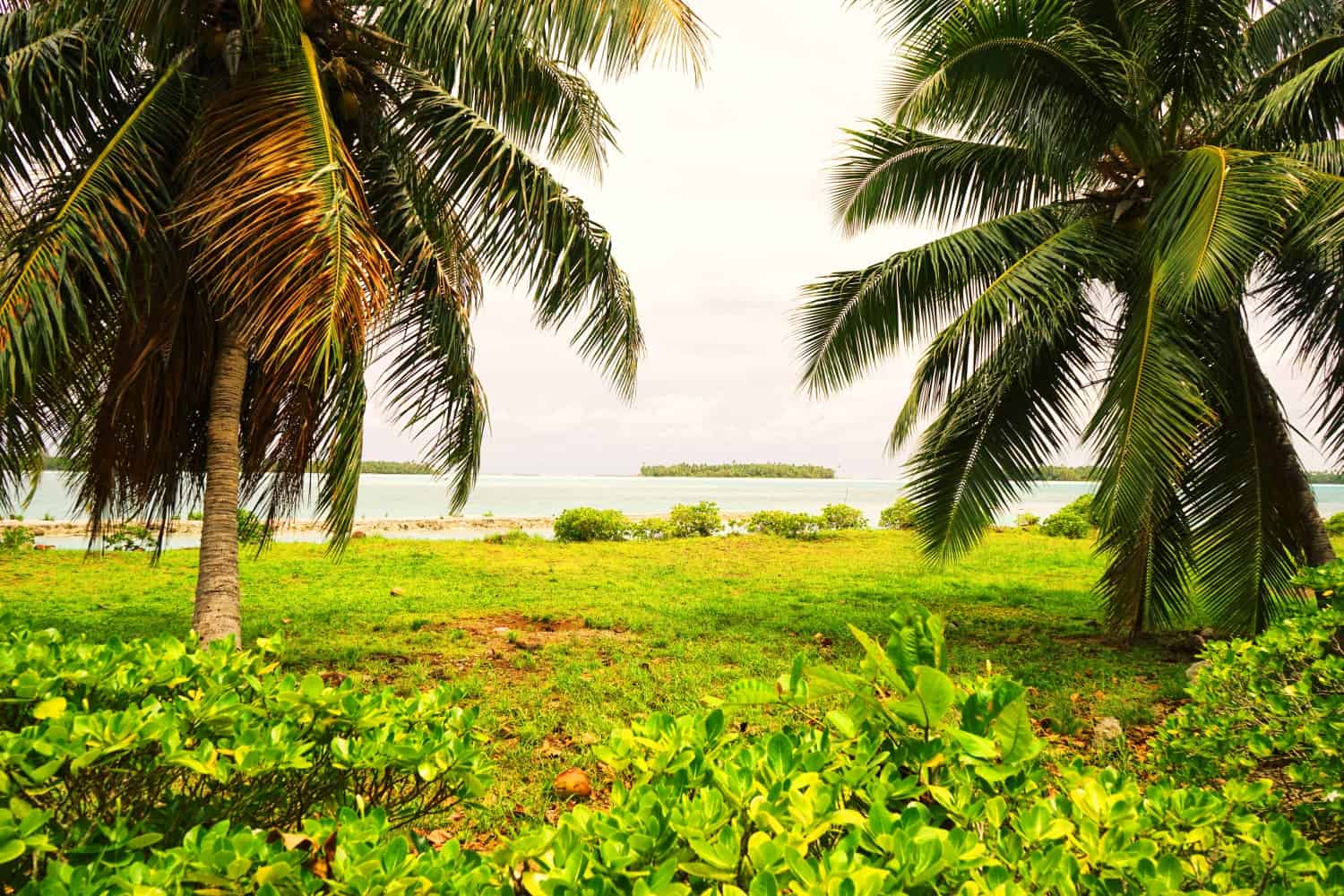 Scenes from Maupiti Island, French Polynesia