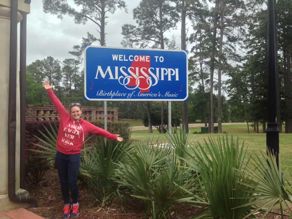 Mississippi state sign