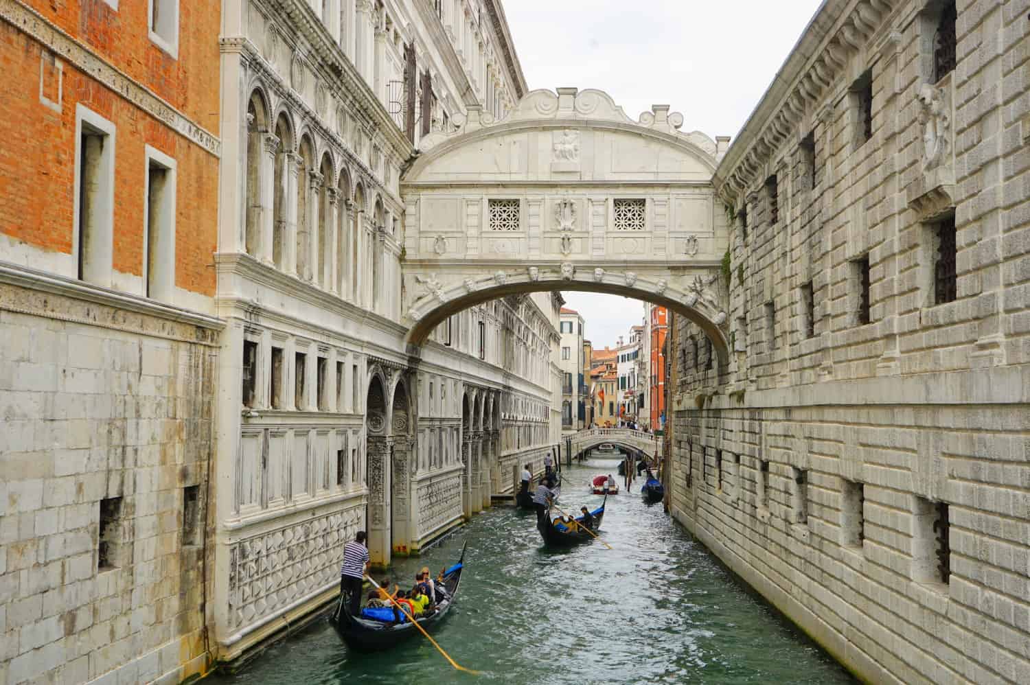 Bridge of Sighs in Venice