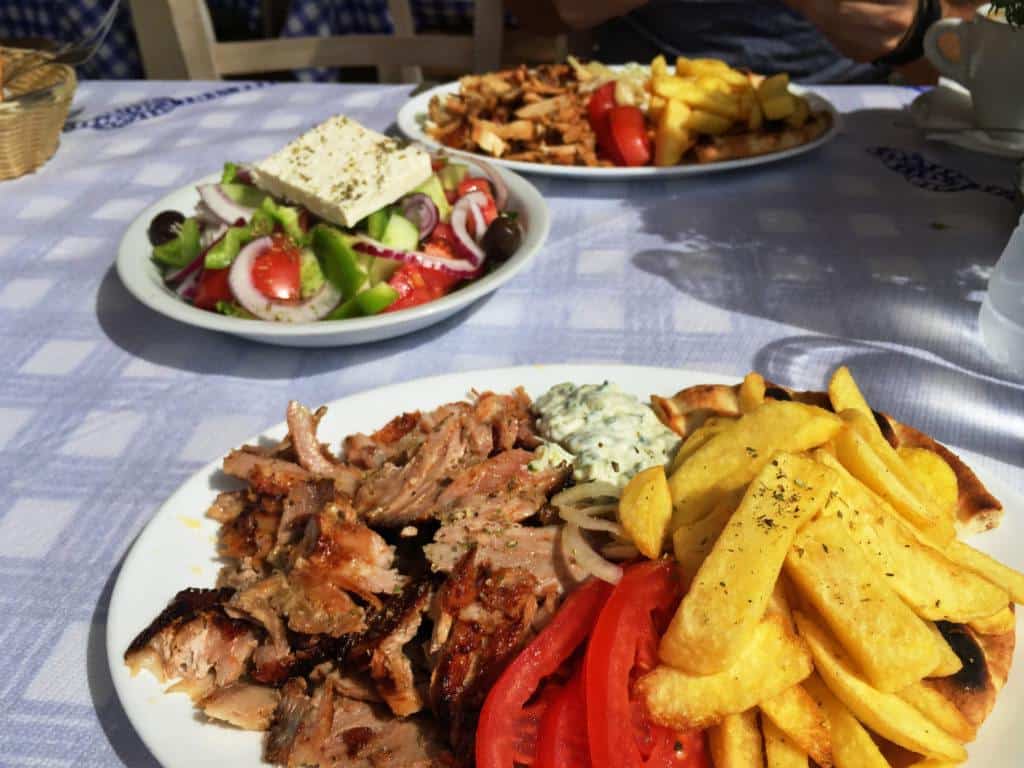 greek-food-in-corfu