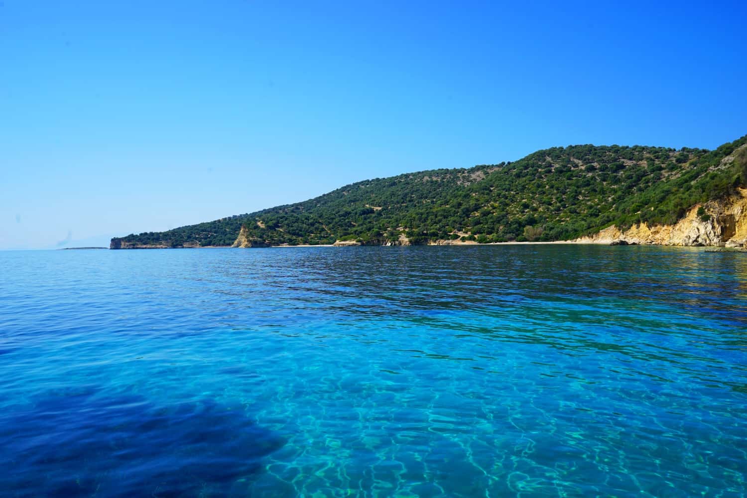 sailing in the ionian