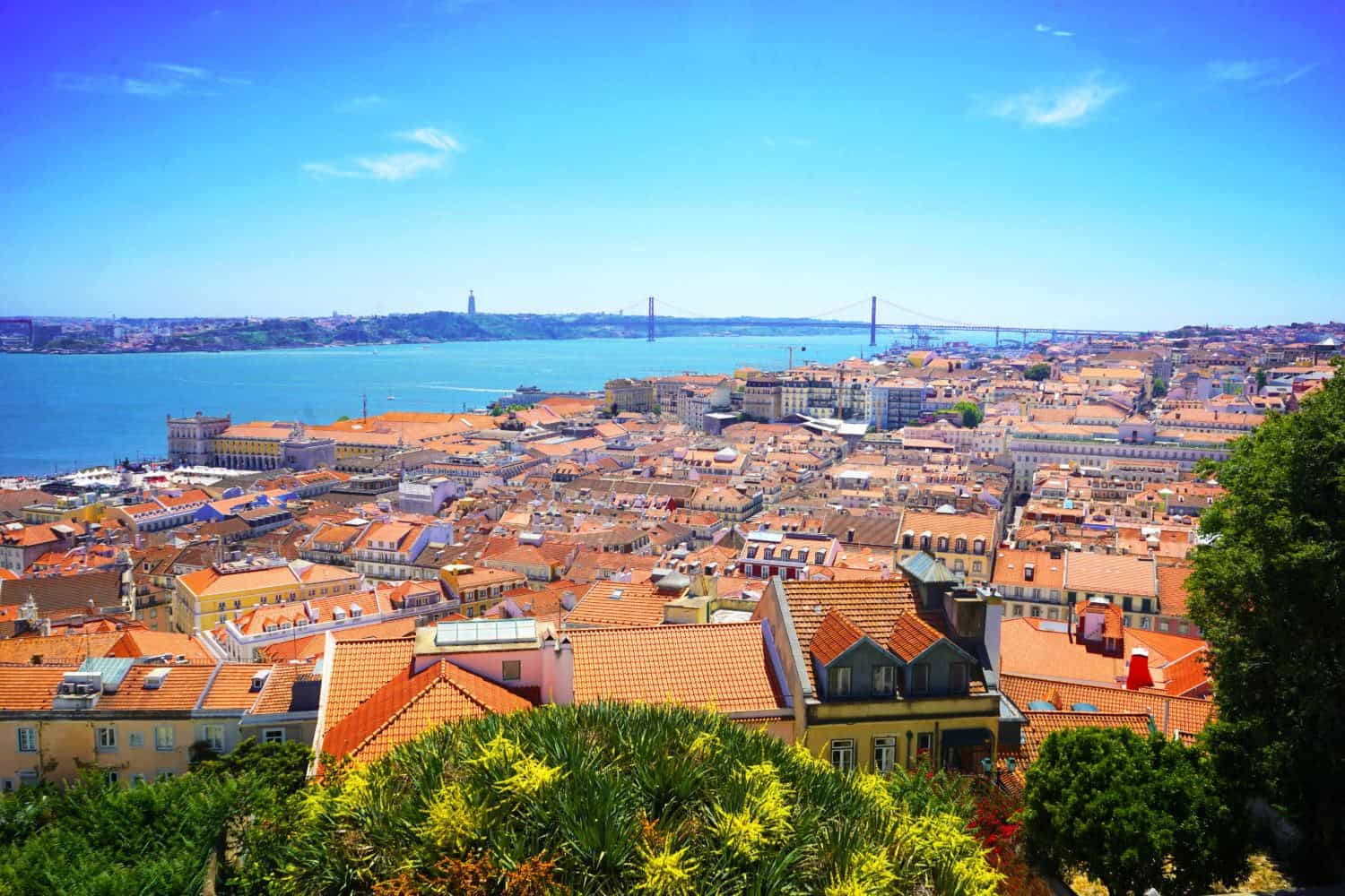 Views from Lisbon's castle