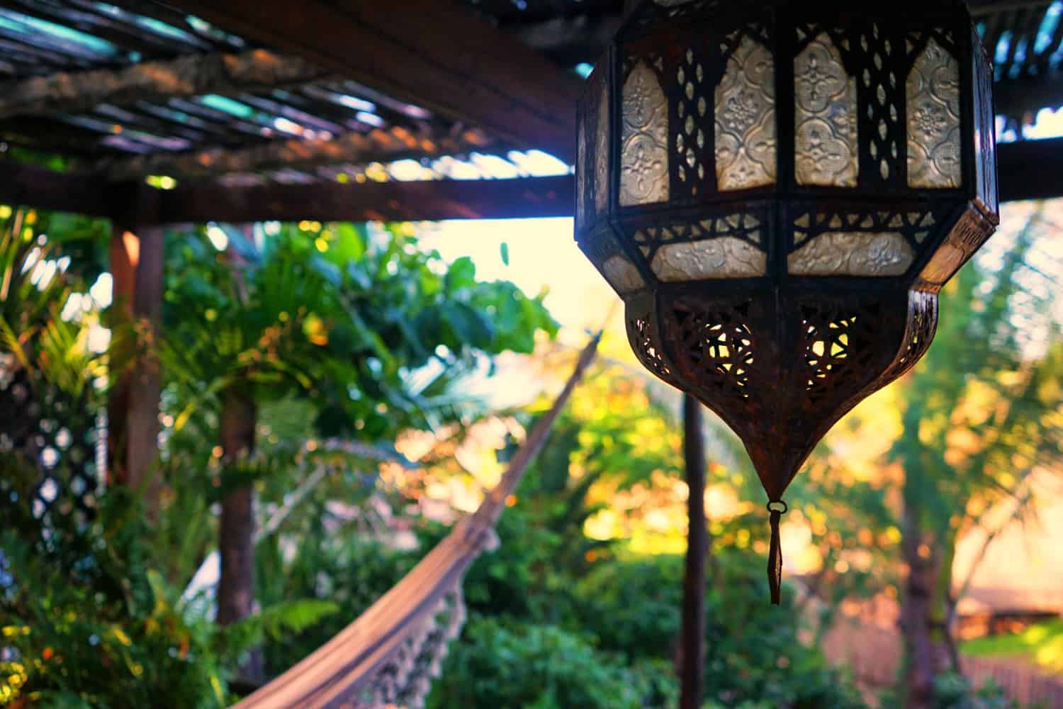 Lantern in Tofo, Mozambique