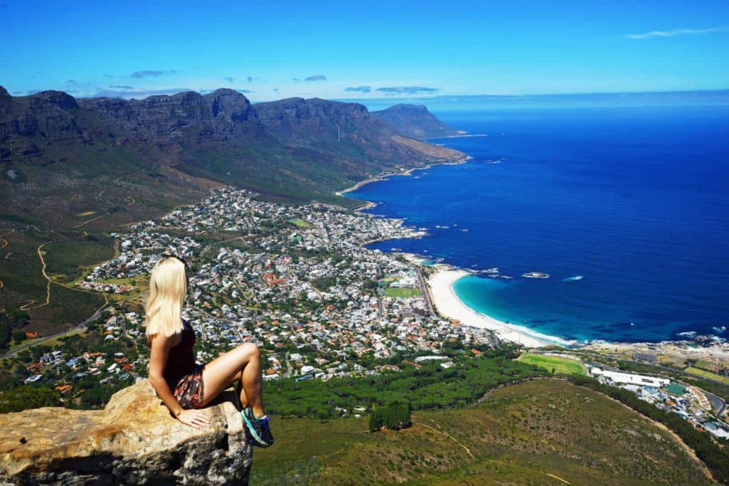 Lauren at Lions Head, Cape Town