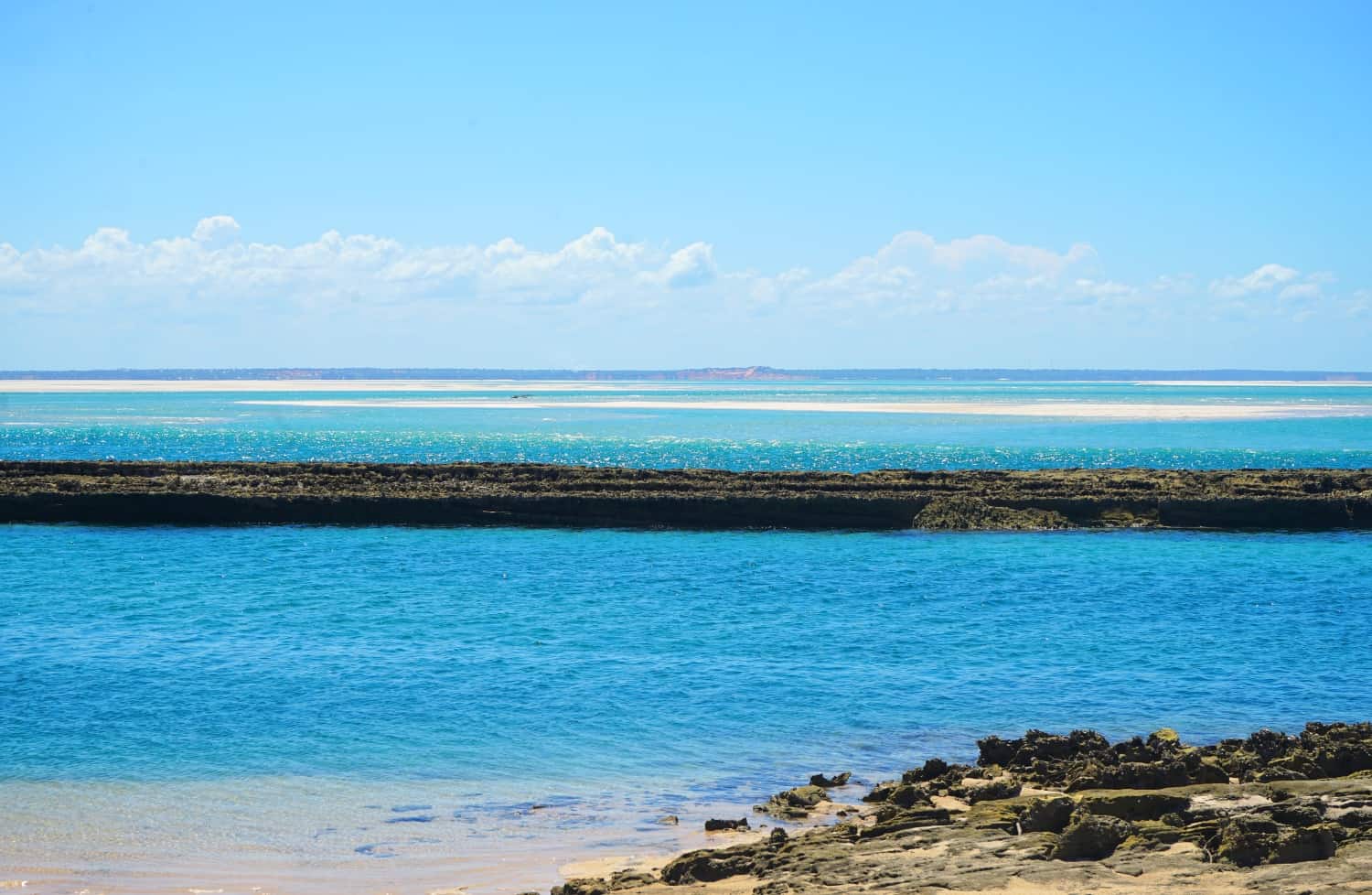 Sandbanks in Magaruque Island