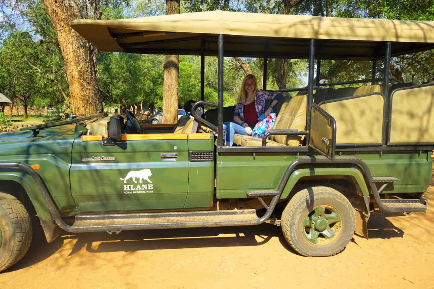 Lauren at Hlane National Park