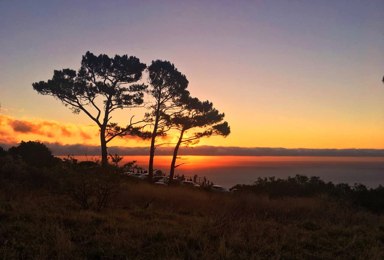 Cape Town sunset from Signal Hill