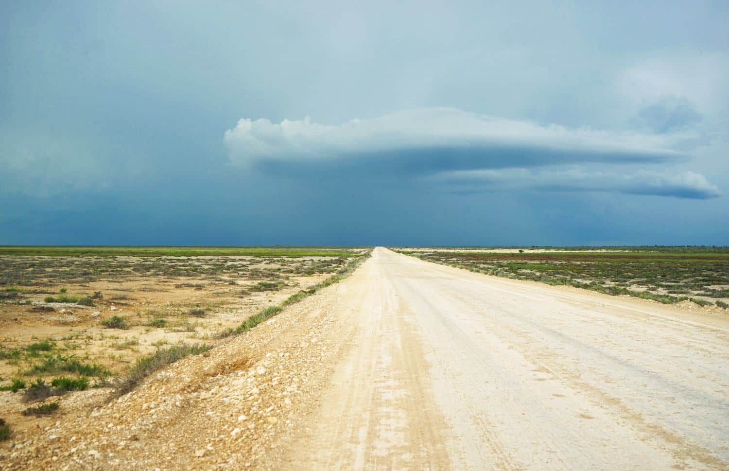 Storm clouds in Etosha National Park