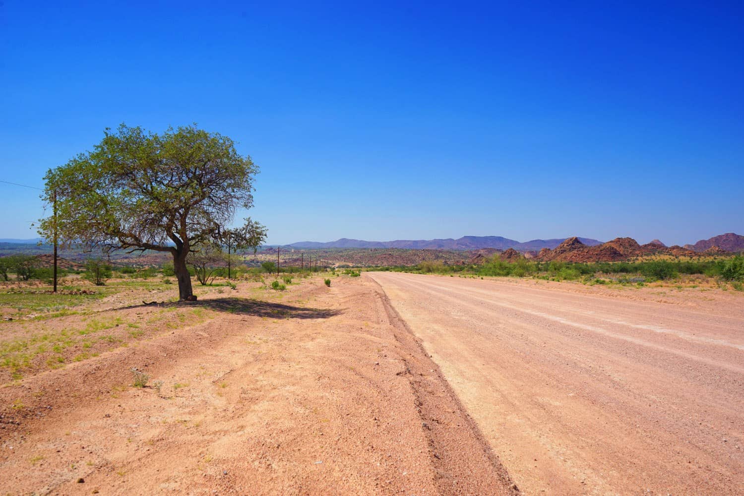 Road in Damaraland, Namibia