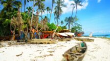 Dhow construction in Nungwi, Zanzibar