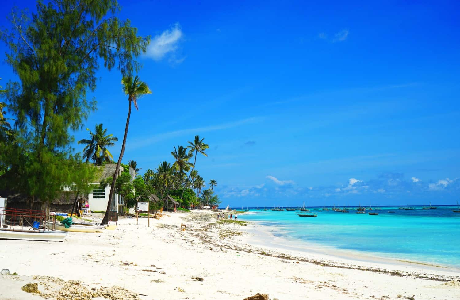 Nungwi beach in Zanzibar