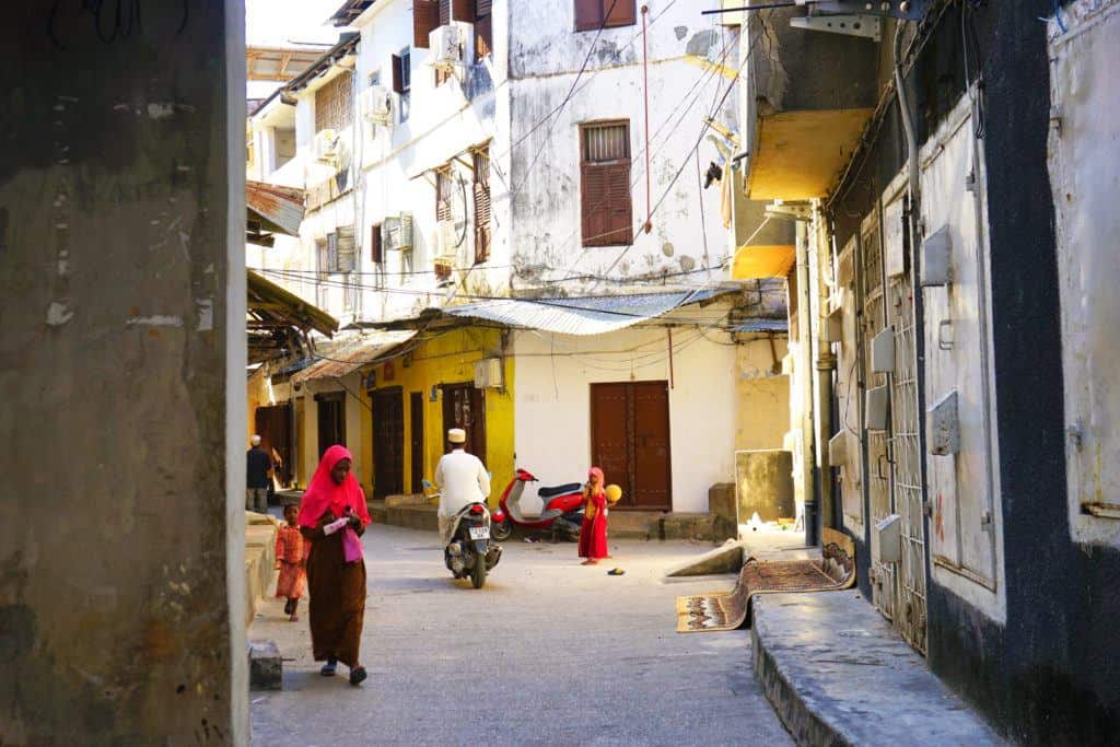 Stone Town Zanzibar kids