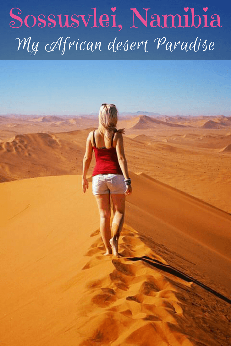 The sand dunes of Sossusvlei were one of the highlights of my time in Africa