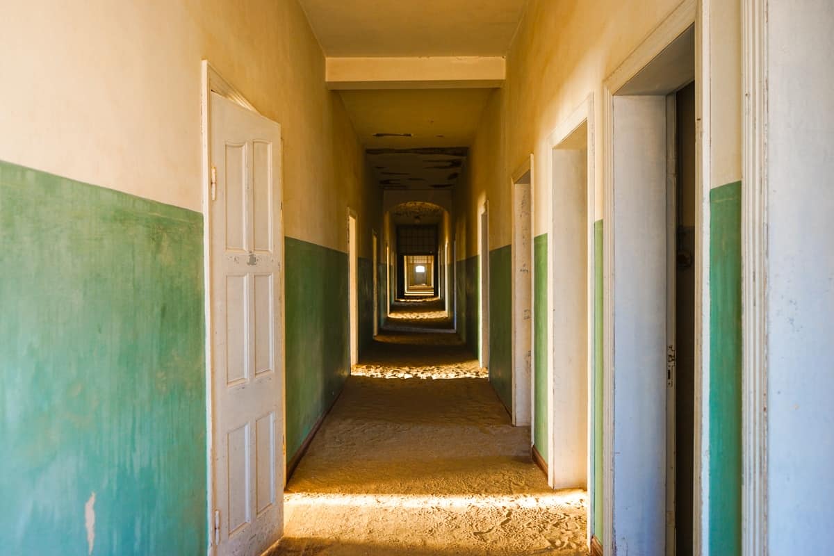 Hallway at Kolmanskop