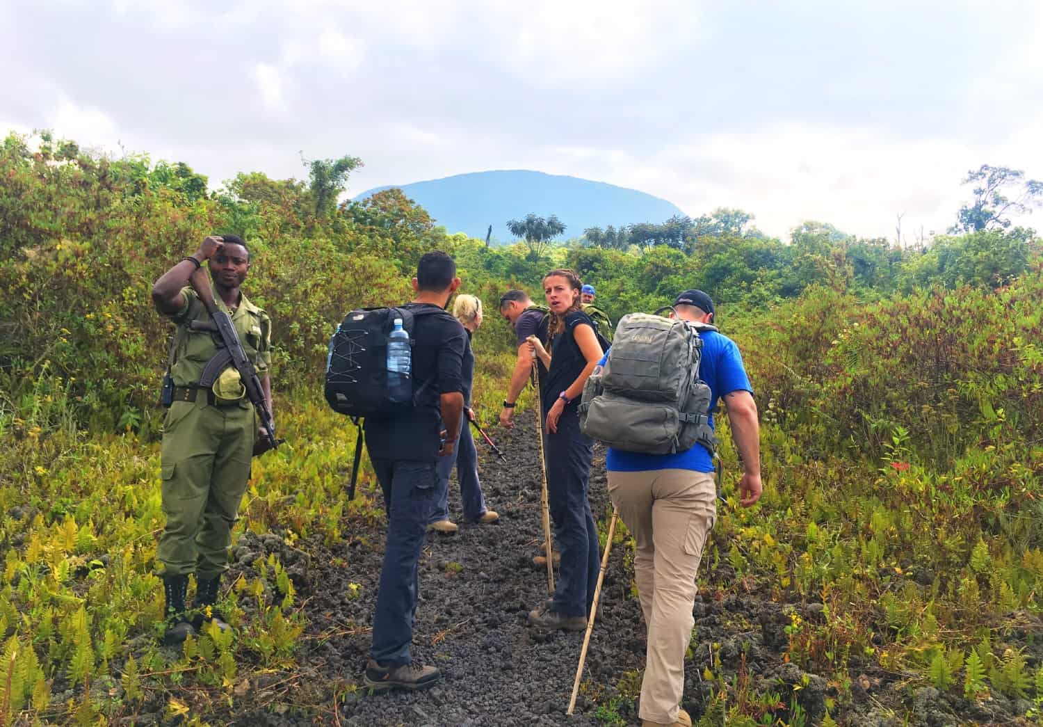 Hiking Mount Nyiragongo