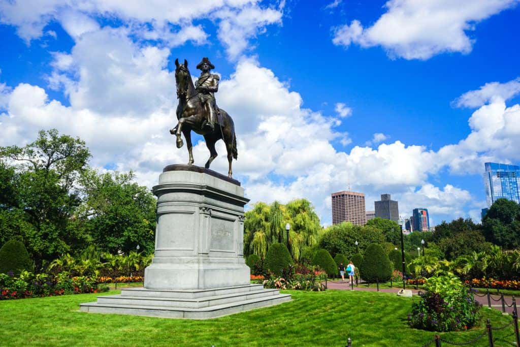 Boston statue