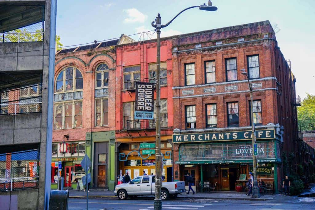 Pioneer Square in Seattle