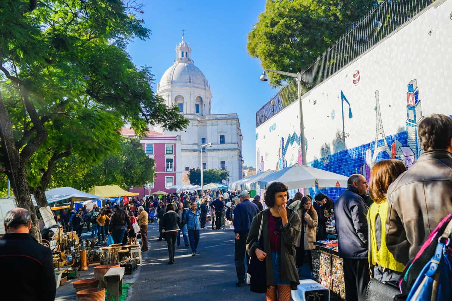 Flea market Lisbon