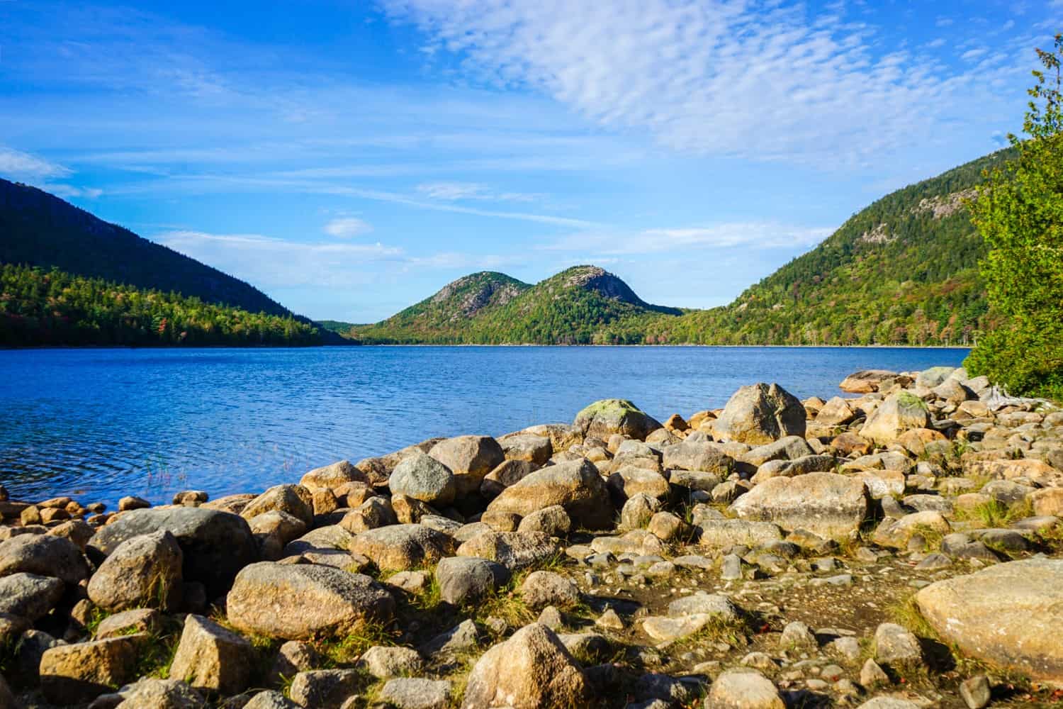 Bubble Lake in Acadia