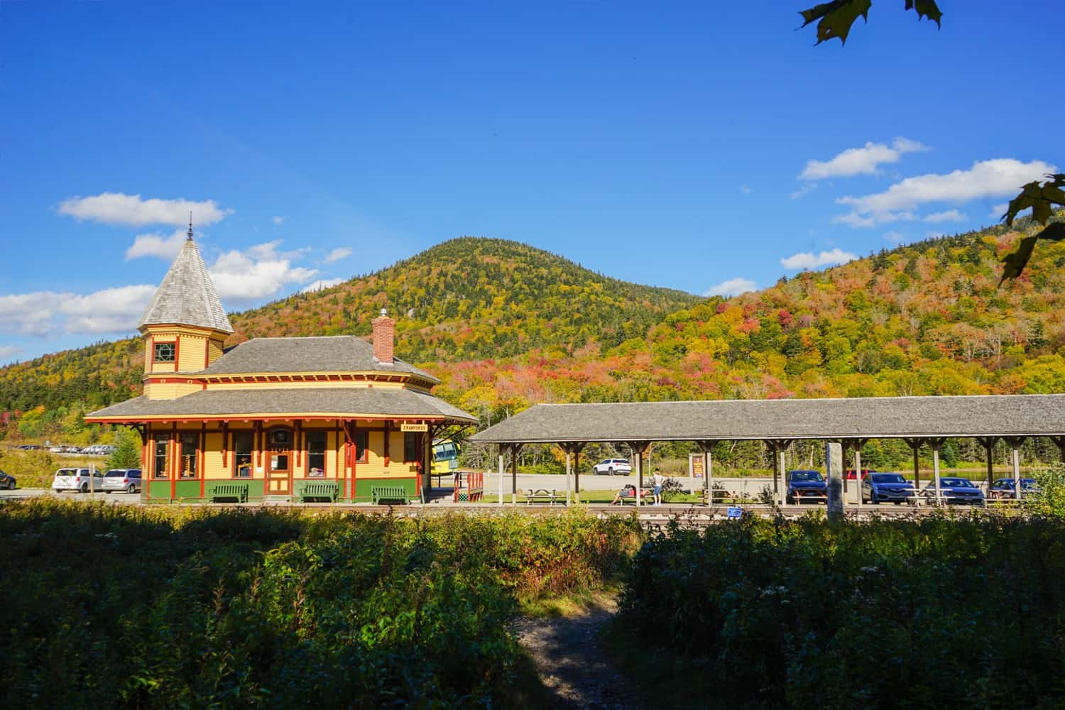 White Mountains train station