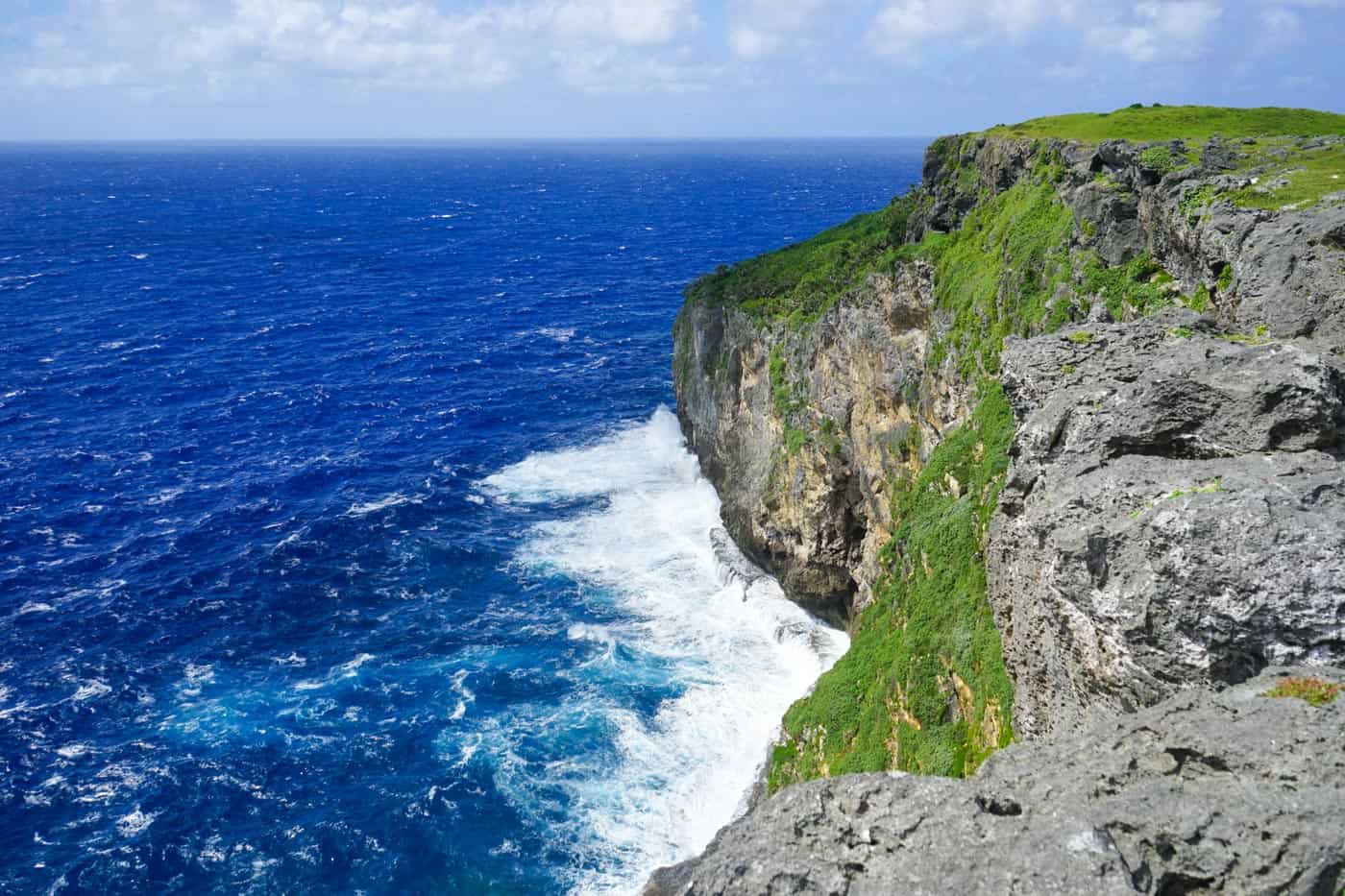 Eua coastline in Tonga