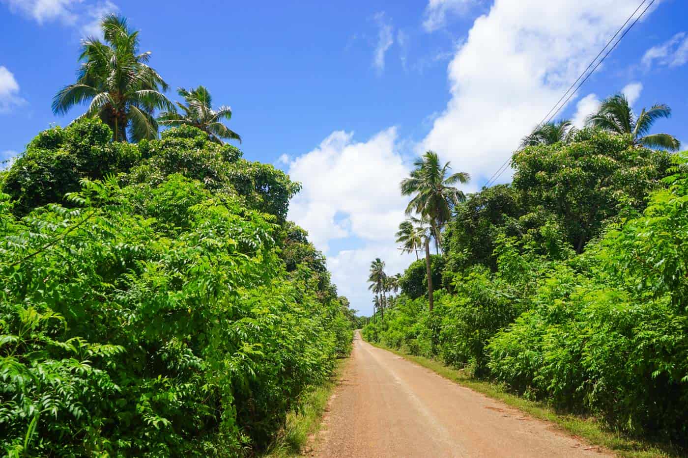 Road in Eua Tonga