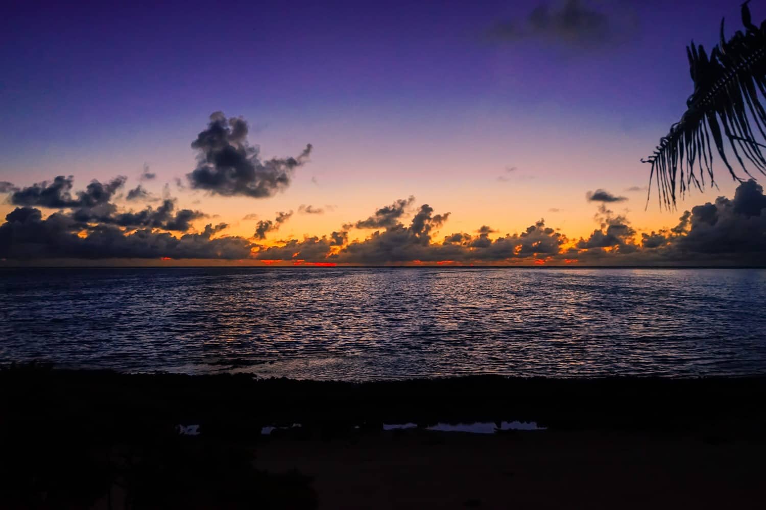 Sunrise in Tonga