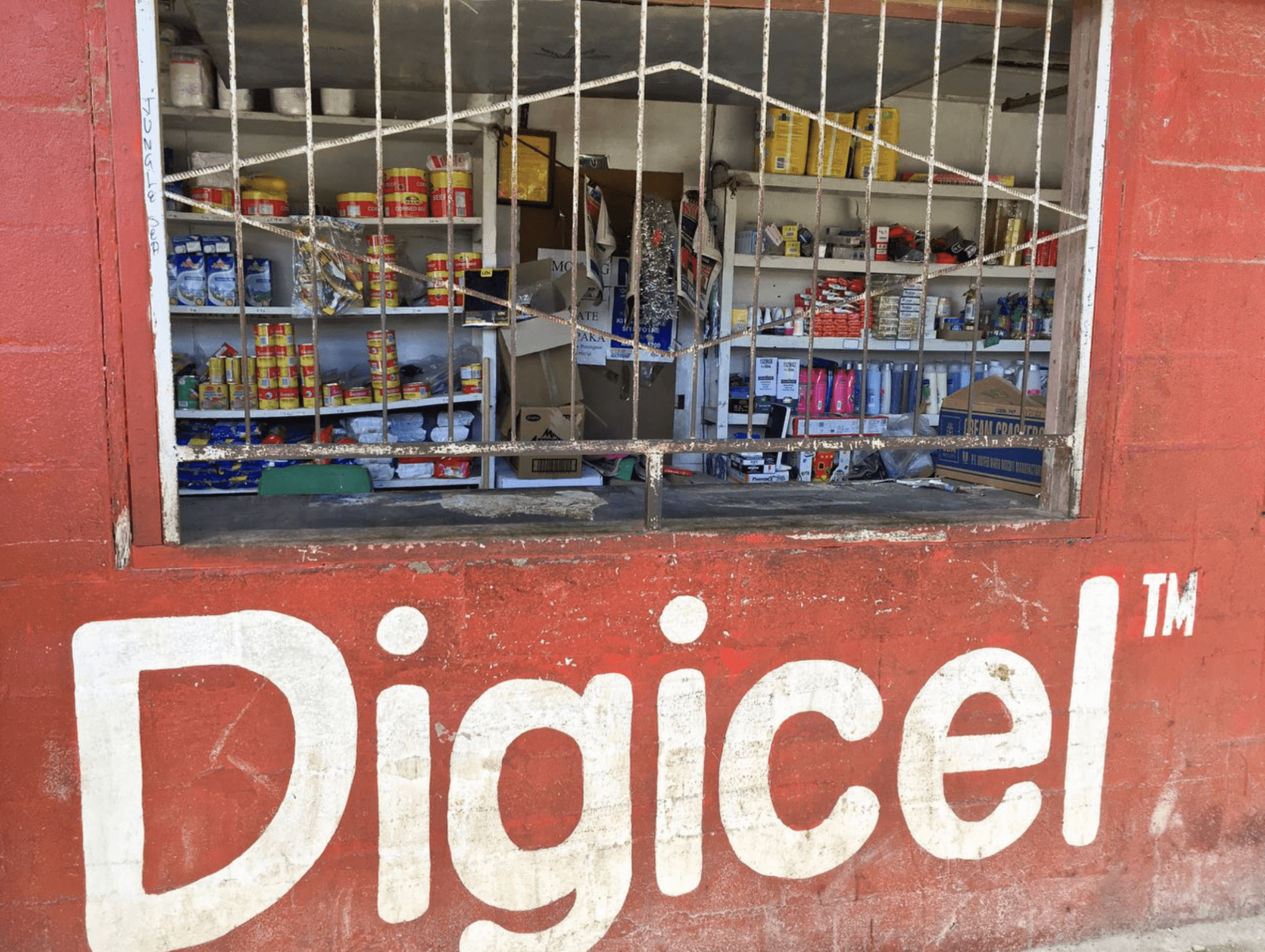 Chinese store in Tonga