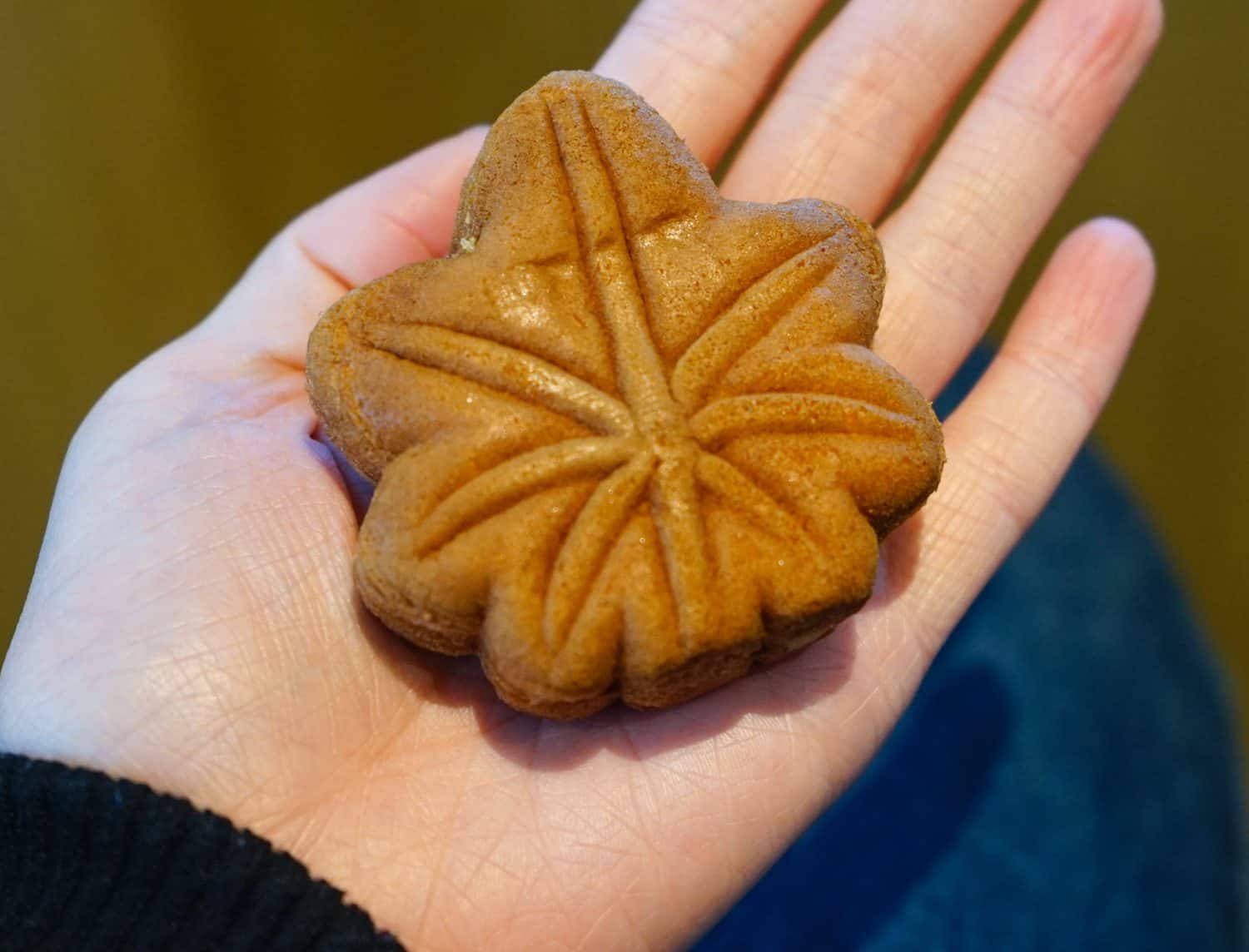 Momiji manju in Miyajima