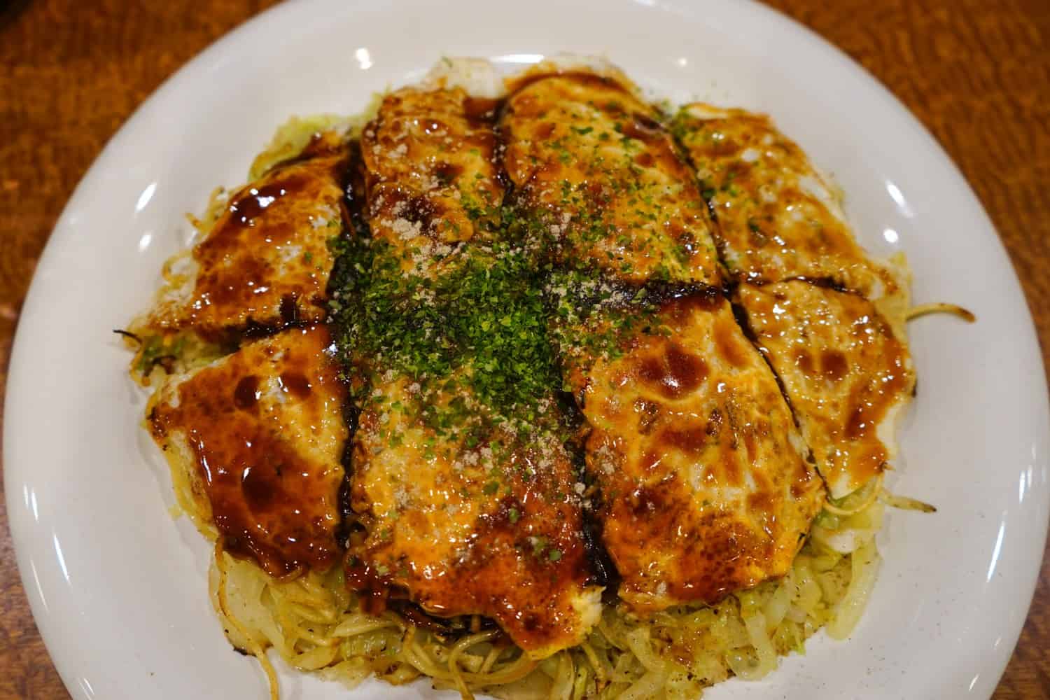 Okonomiyaki in Hiroshima