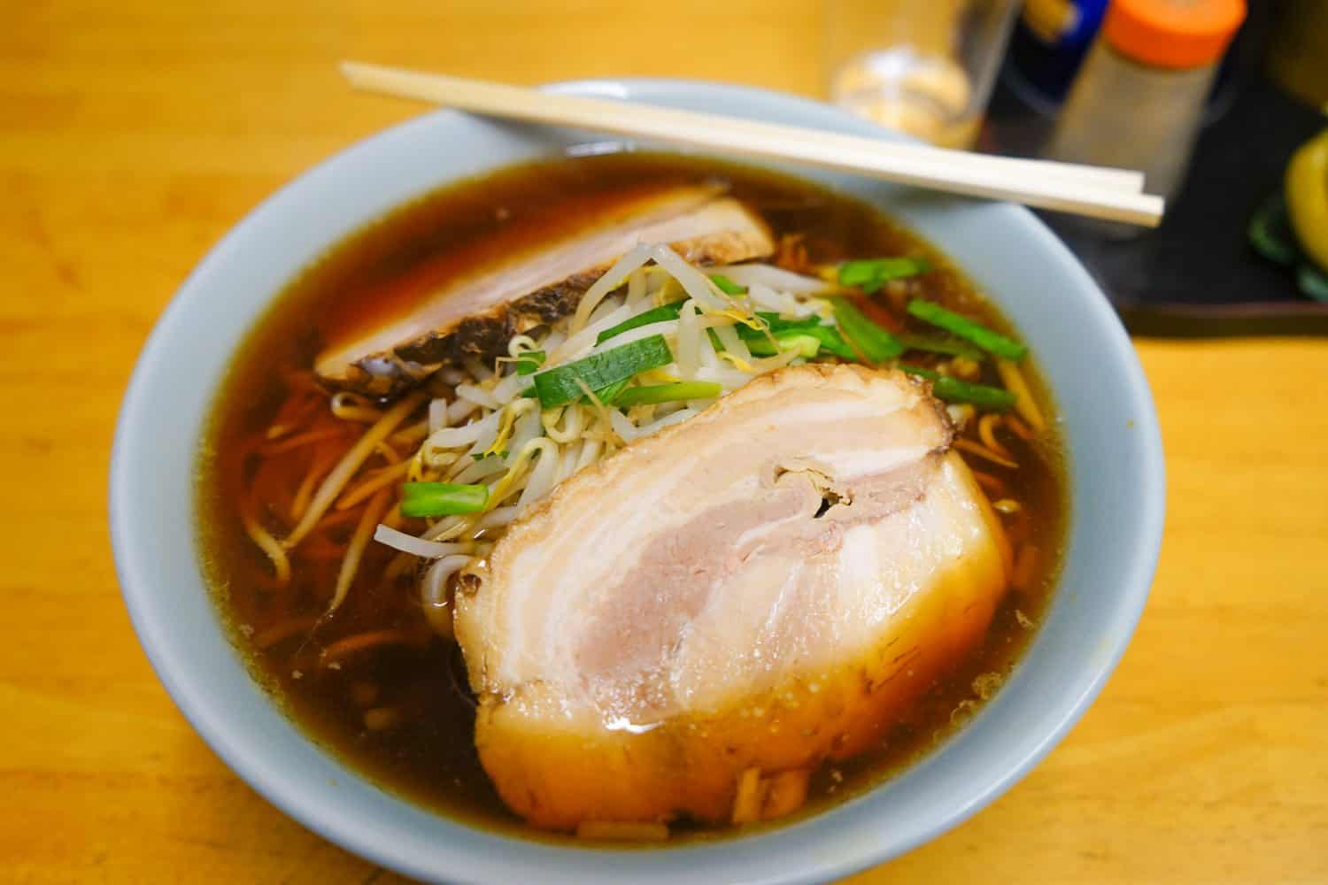 Pork ramen in Kanazawa