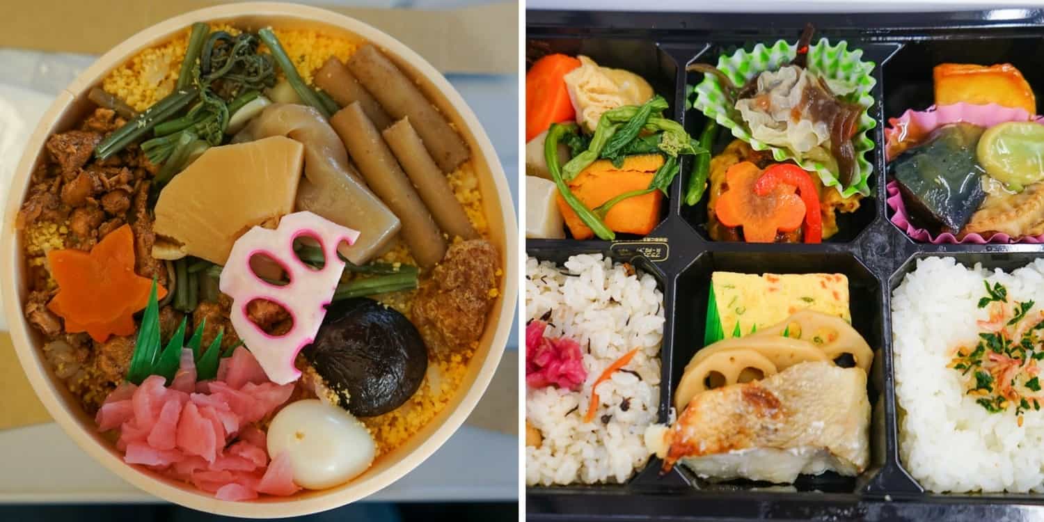 Bento boxes in Japan