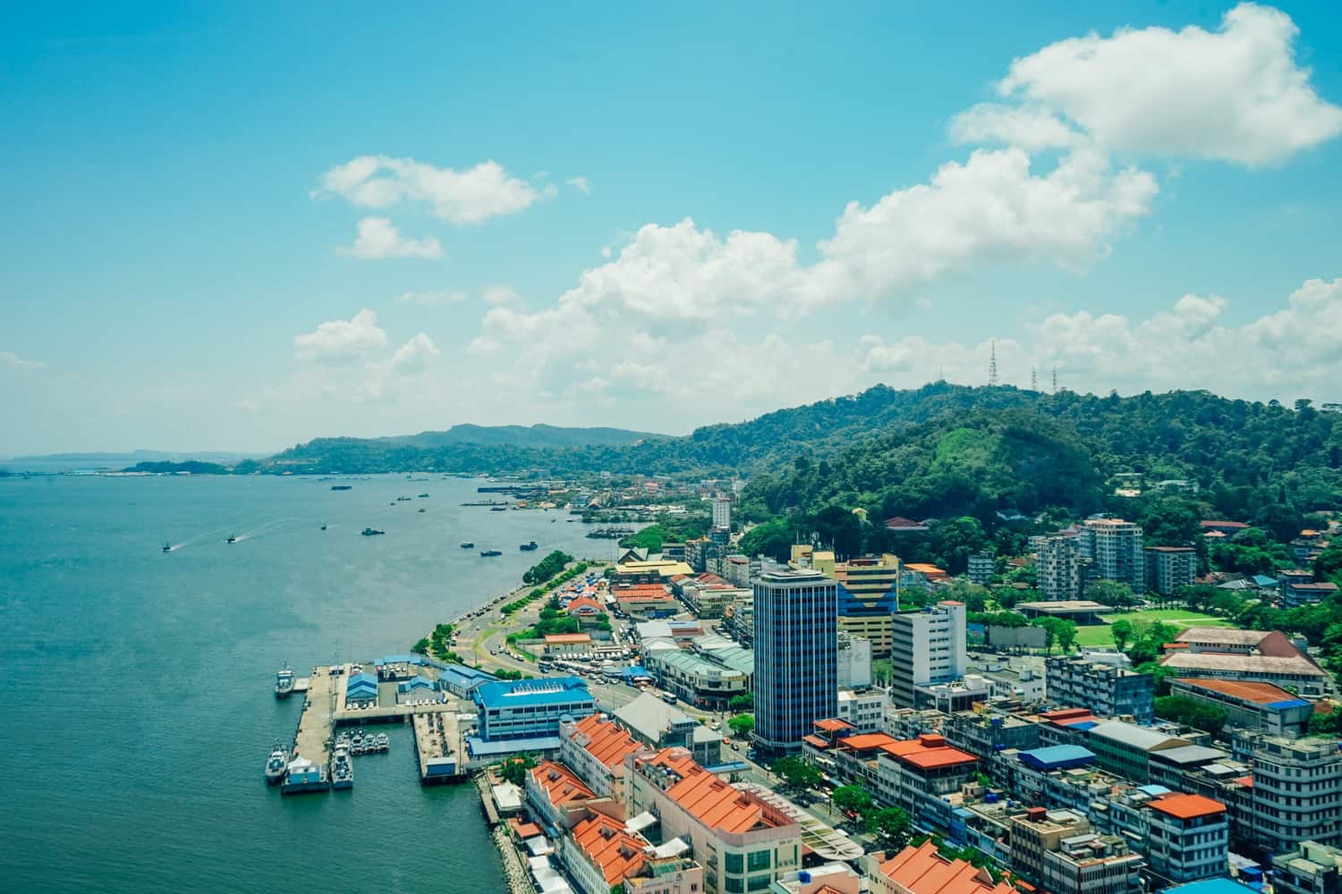 Views of Sandakan from above