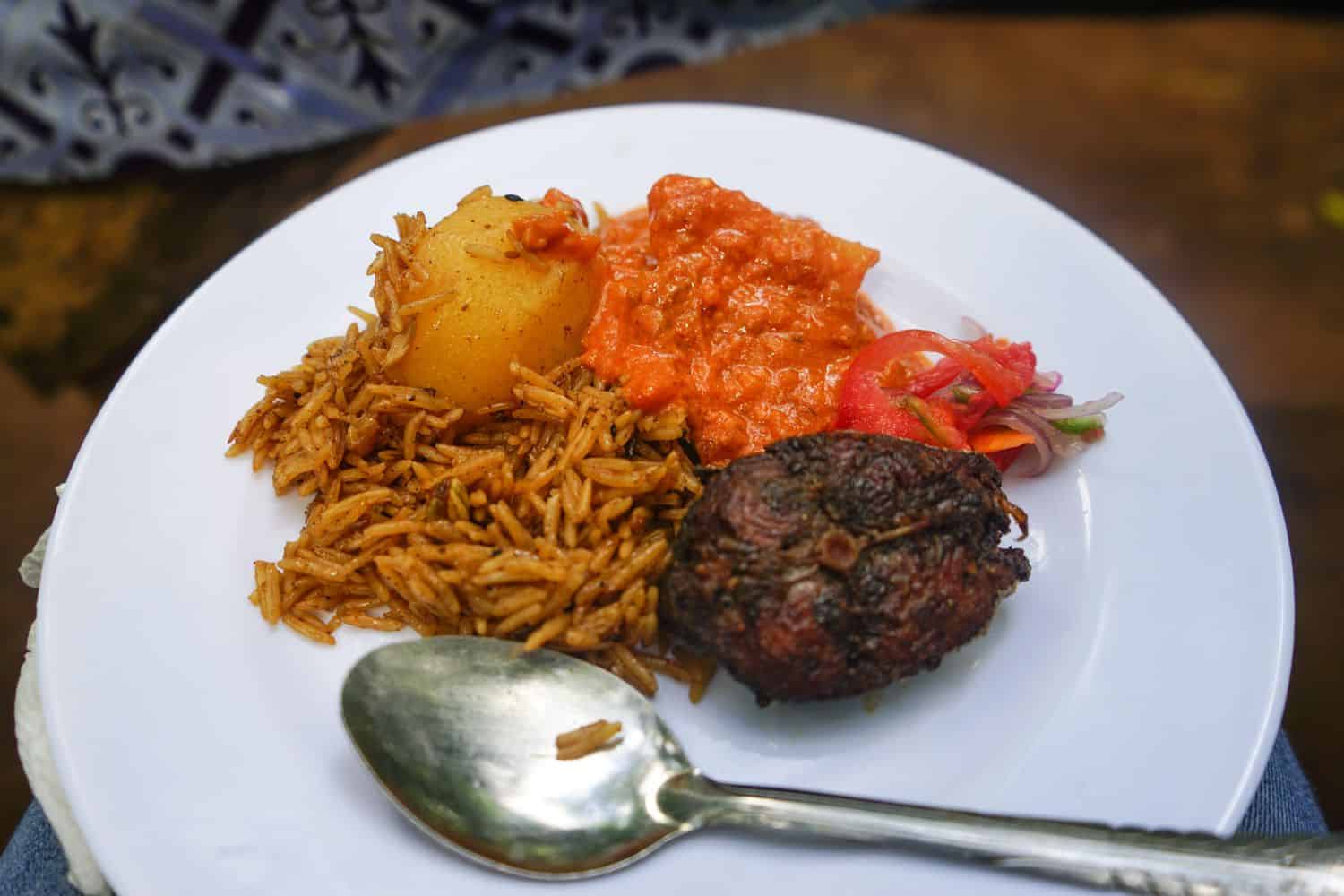 Swahili curry in Zanzibar