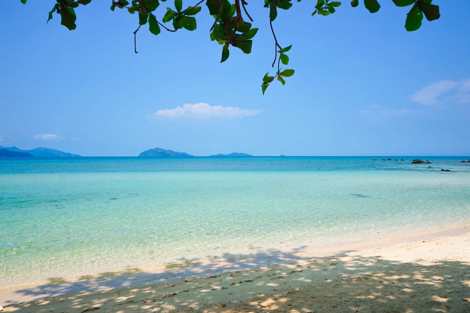 Beautiful beach on Koh Mak