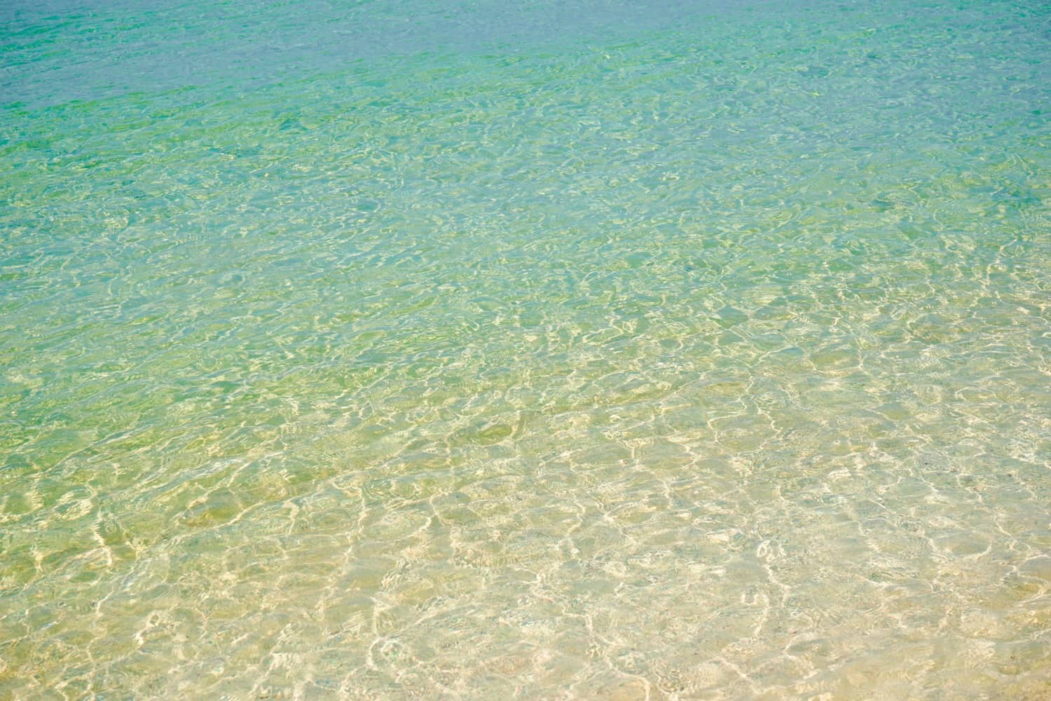 Clear sea in Thailand