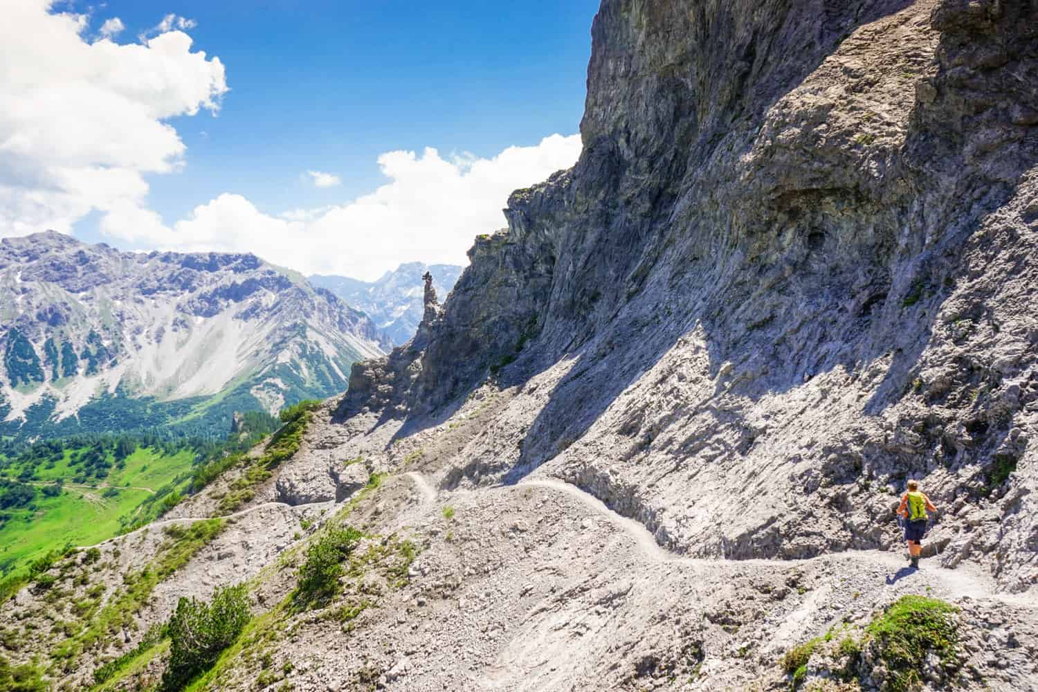 Liechtenstein hiking trail