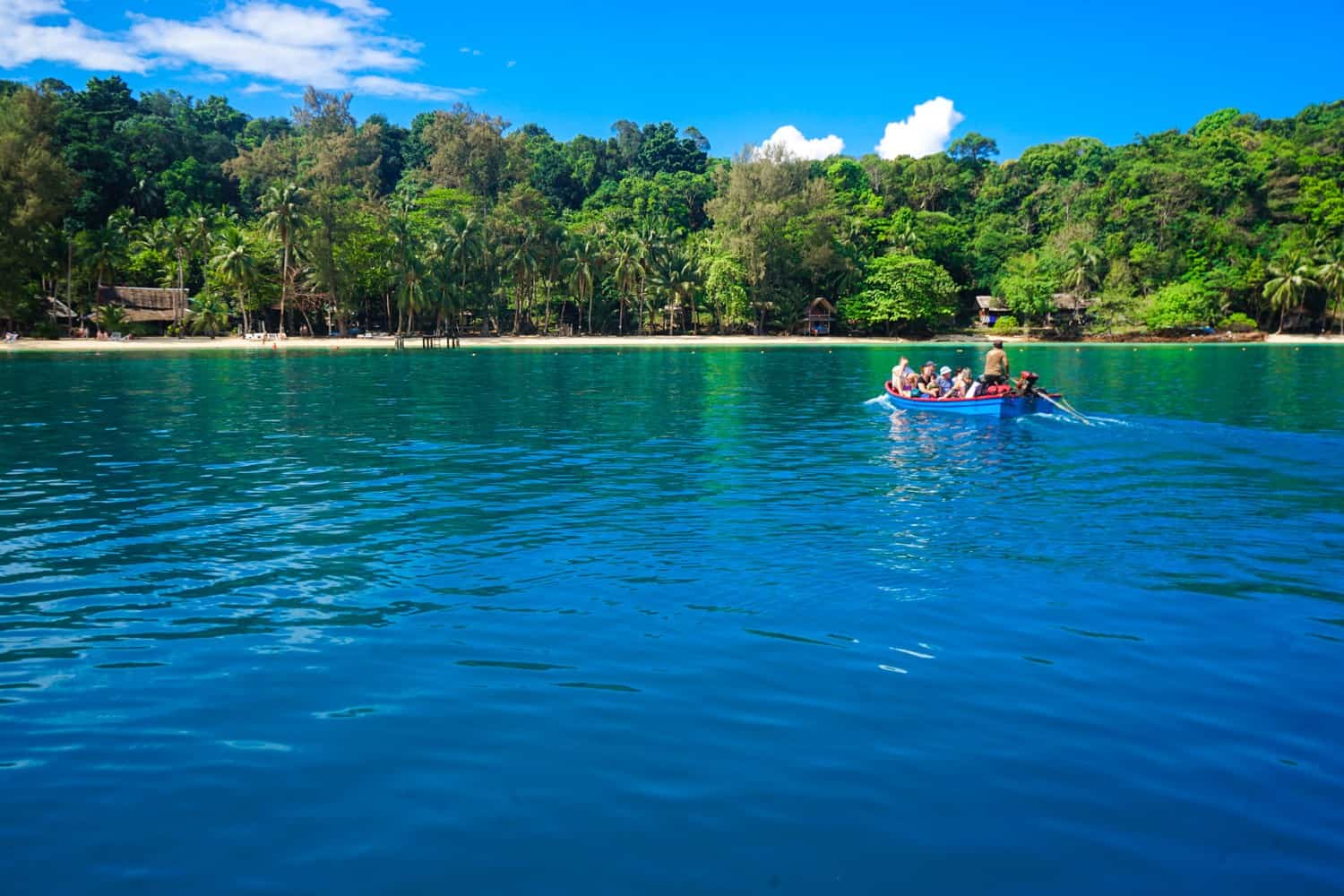 View of Koh Wai from the water