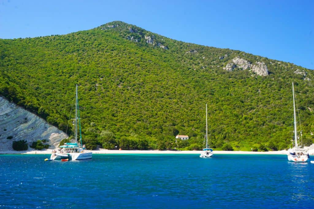 One House Bay in Greece