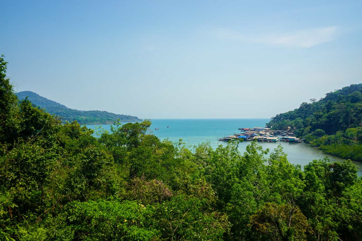 Floating village in Koh Kood