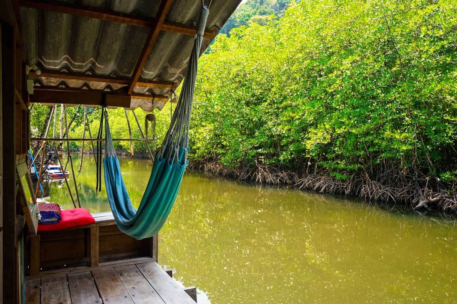 Hammock at Gumm Lonely Club in Koh Kood