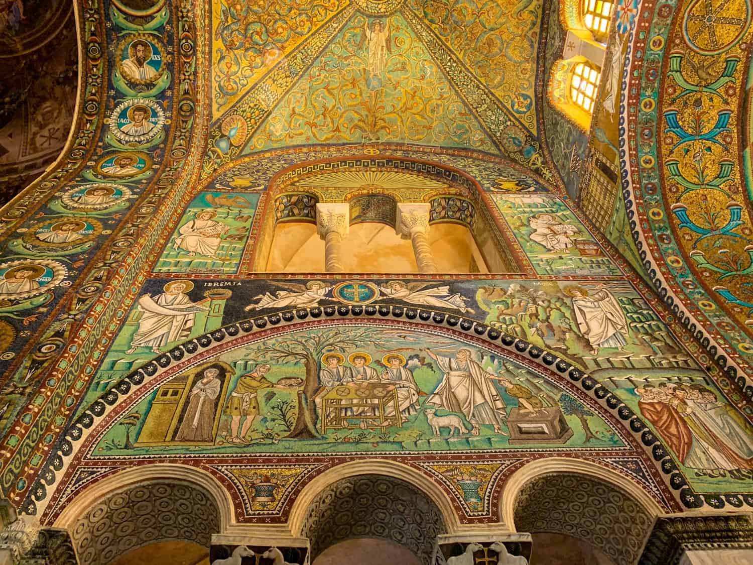 Mosaic in Ravenna Italy