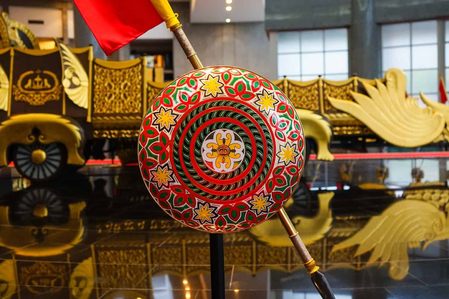 Inside the Royal Regalia Museum in Bandar Seri Begawan