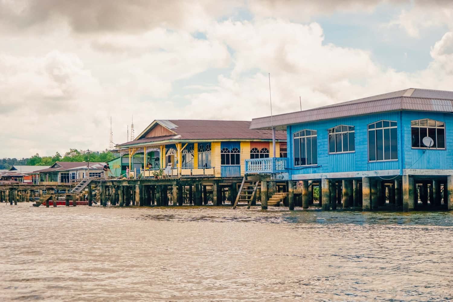 Kampong Ayer buildings